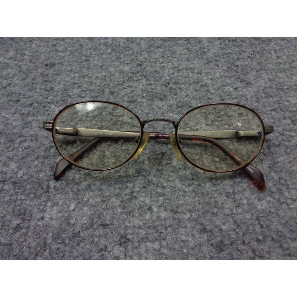 Dakota Smith Eyeglasses‎ Frames El Dorado 0152 Tortoise 48/20/135 Amber Pewter